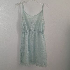 Mint Lace Dress